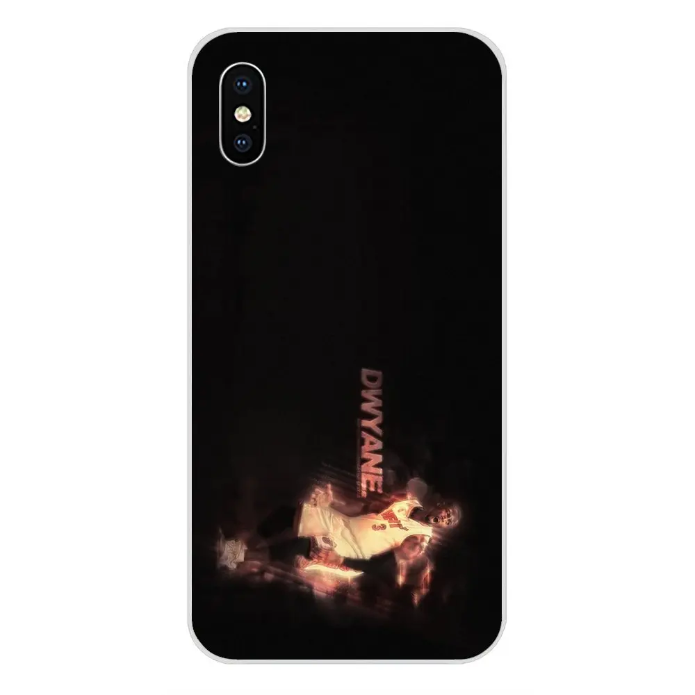 Cases For Apple iPhone X XS Max XR 4 4S 5 5C 5S SE 6 6S 7 8 Plus Dwyane Wade | Мобильные телефоны и аксессуары