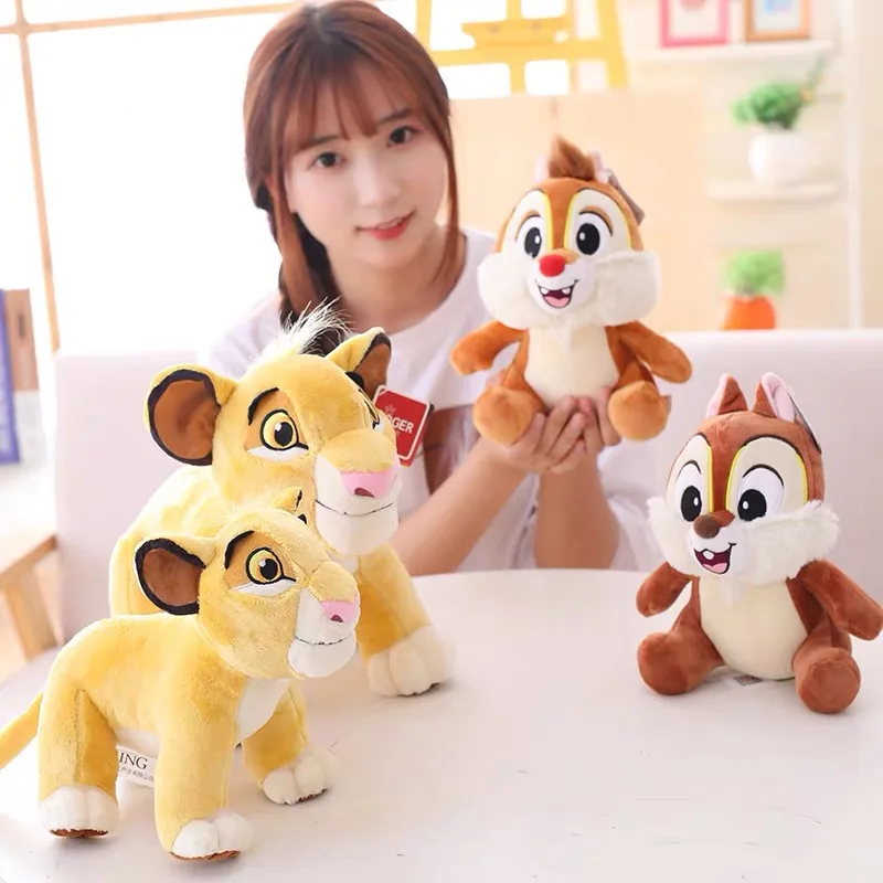 Качественные милые сидящие плюшевые игрушки Симба Король Лев Гиги белка Бетти