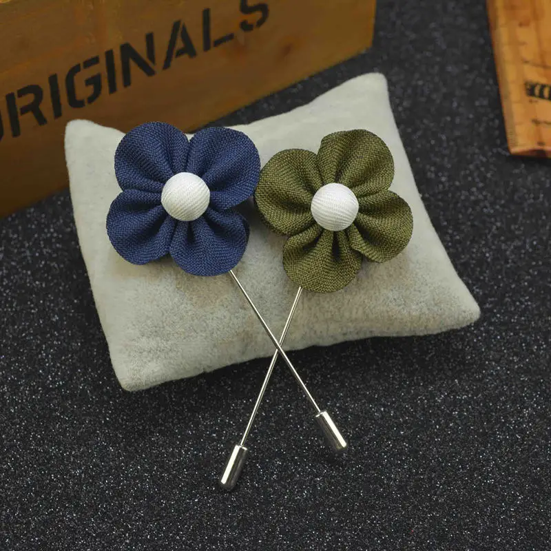 Брошь ручной работы в виде четырехлистного клевера унисекс булавка для