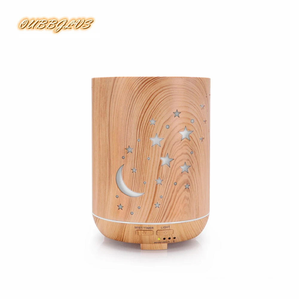 

300ml Essential Oil Diffuser Ultrasonic Aroma Aromatherapy Diffusers Cool Mist Humidifier with Timer Waterless Auto Shut-off