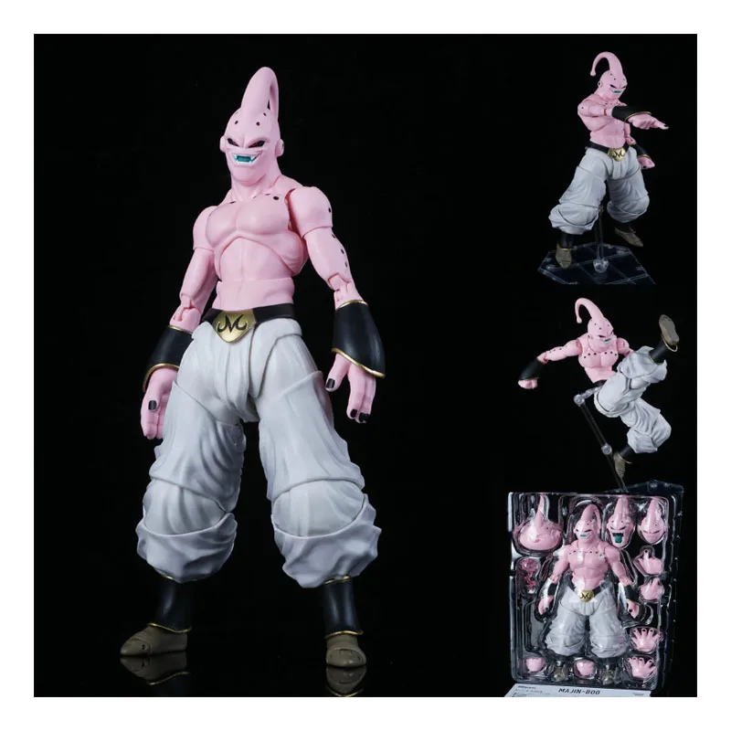 

16Cm Dragon Ball Z Majin Buu Super Isaiah Wd Demon Boo Joints Move Hands-On Pvc Anime Action Figure Model Collection Toys Gifts