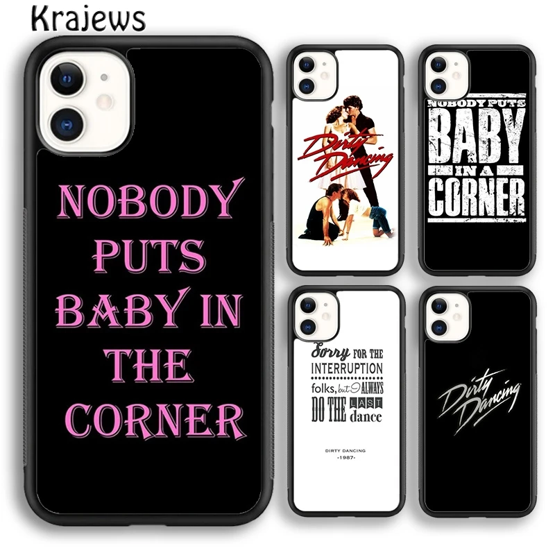 Чехол krajew для телефона с изображением фильма Грязные танцы iPhone 5s 6s 7 8 plus X XS XR 11 12 13