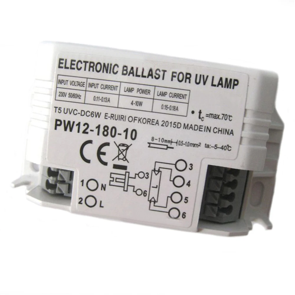 UV Lamp Electronic Ballast Disinfection Cabinet PW12-180-10 220V 4W 6W 8W Accessories | Электроника