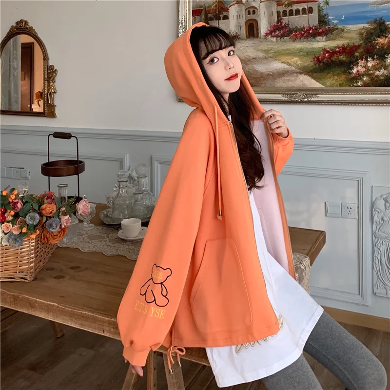 

# Real Shot, Scale Hooded Sweater Thin Cardigan