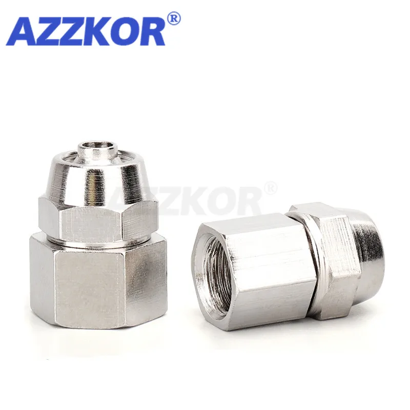 Пневматические фитинги гнездовой резьбовой разъем с быстрым поворотом медный