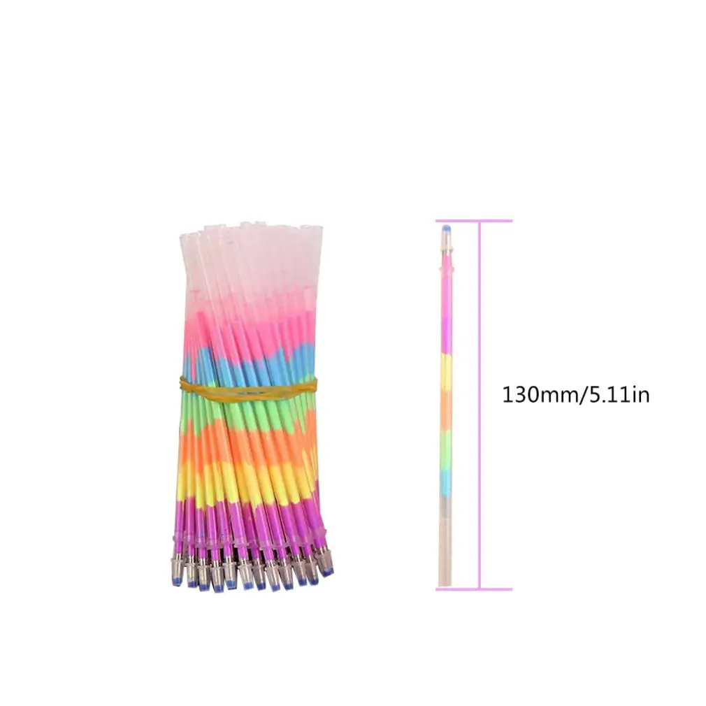 

Ink Gel Pen Refill Neutral Pen Refill Refill Office School Supplies Rainbow Color