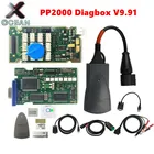 Новейший диагностический сканер Lexia3 PP2000, V25, Lexia-3, V48, V9.91 для CitroenPeugeot, Diagbox V7.83, Lexia PSA XS, Золотая печатная плата