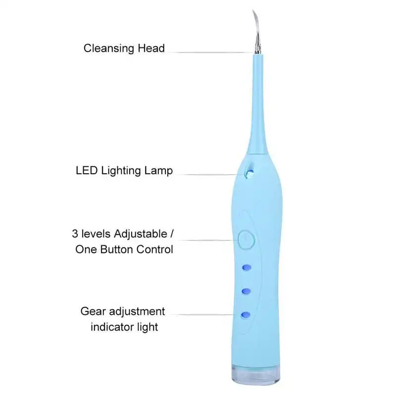 

3 Colors USB Electric Dental Scaler Calculus Vibration Plaque Tartar Removal Tooth Care