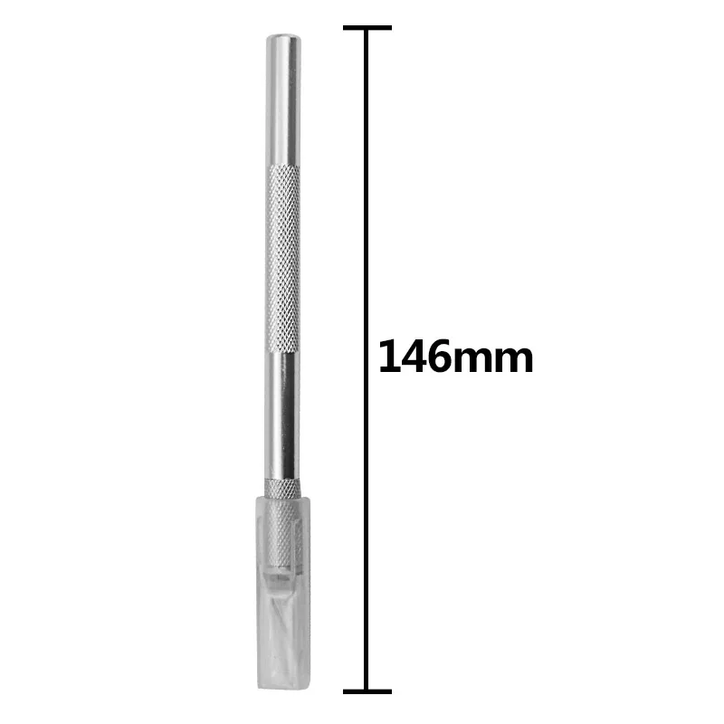 Нескользящие металлические скальпель Инструменты Набор Резак гравировальные