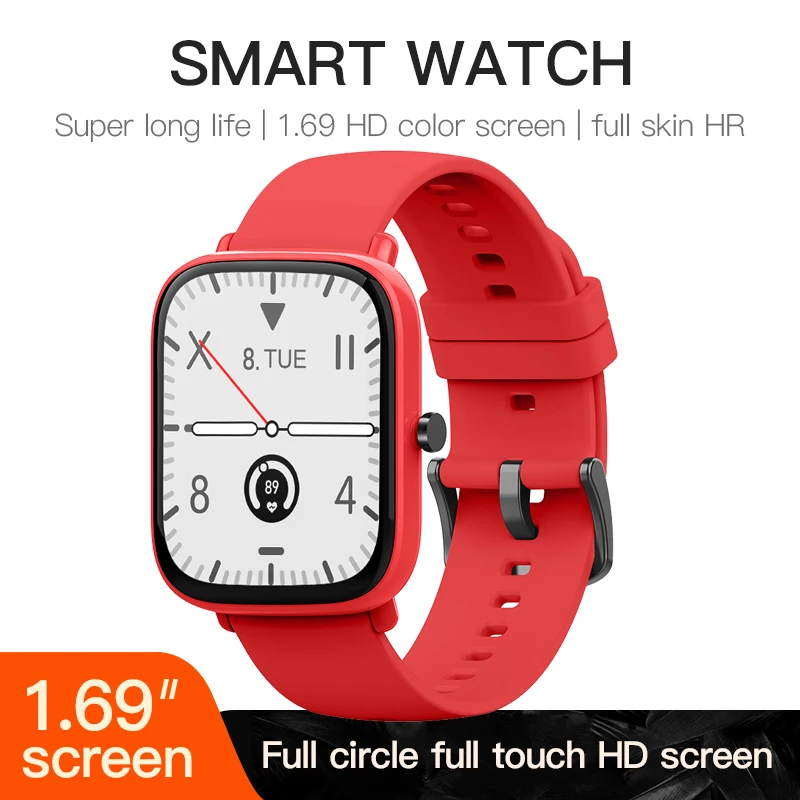 

Smart Watch Women Sports Smart Bracelet IP67 Waterproof Watch Pedometer Heart Rate Monitor LED color screen for Android ios