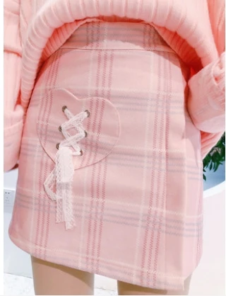 Милая юбка принцессы в стиле &quotЛолита&quot универсальная Свободная Корейском на