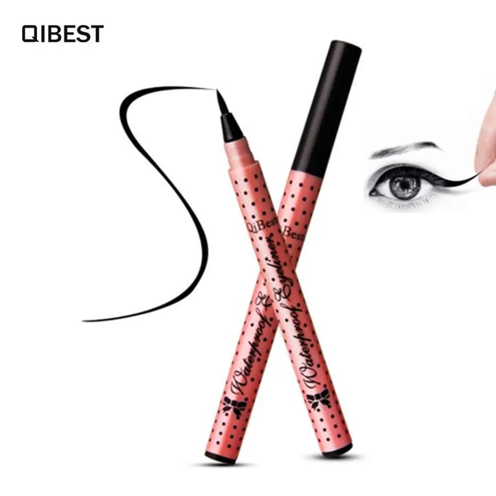 

Черная жидкая подводка для глаз, водостойкая быстросохнущая подводка для глаз, стойкая термостойкая Профессиональная Косметика для женщин