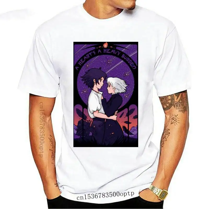 Футболка howle S с изображением движущегося замка тяжелой нагрузки мужские