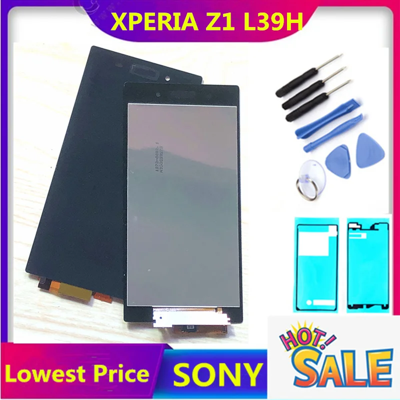 ЖК дисплей ERILLES для Sony Xperia Z1 L39H C6902 C6903 C6906 модуль монитора дигитайзер сенсорного