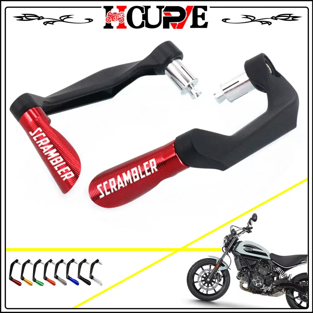 

For DUCATI Scrambler800 Scrambler400 Scrambler 800 400 Motorcycle CNC Handlebar Grips Brake Clutch Levers Guard Protector