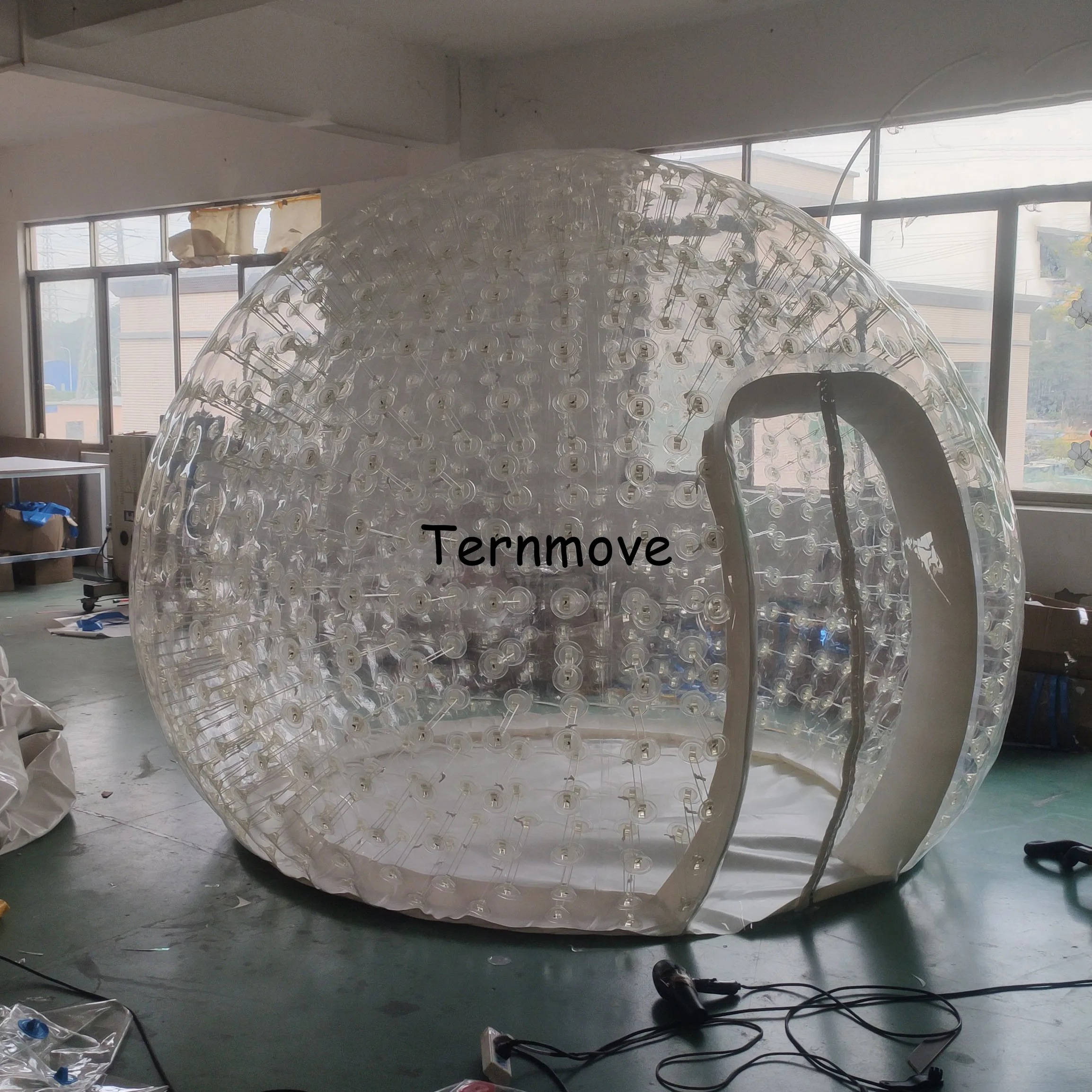 Надувная комната для совещаний ПВХ надувная палатка кемпинговая прозрачная