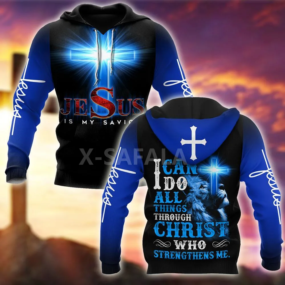 

My God Jesus Cross 3D All Print Plus Hoodie Man Women 7 Harajuku Outwear Zipper Pullover Sweatshirt Casual Unisex Jacket