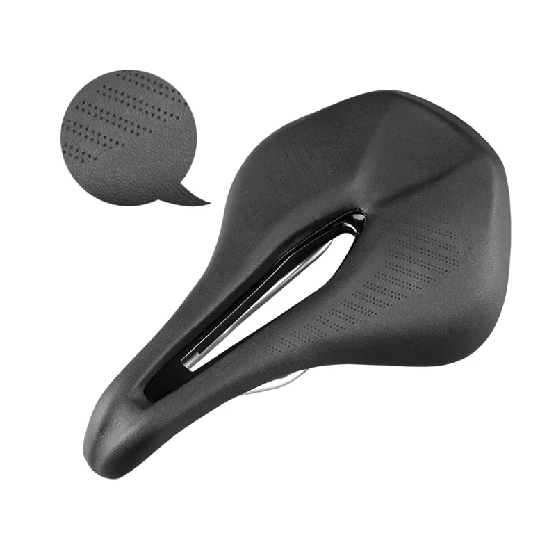 Седло для велосипеда GUB Hollow Breathable Soft Seat Cushion Racing MTB Mountain Road Bike Cycling Riding Parts 160*250mm Черный.