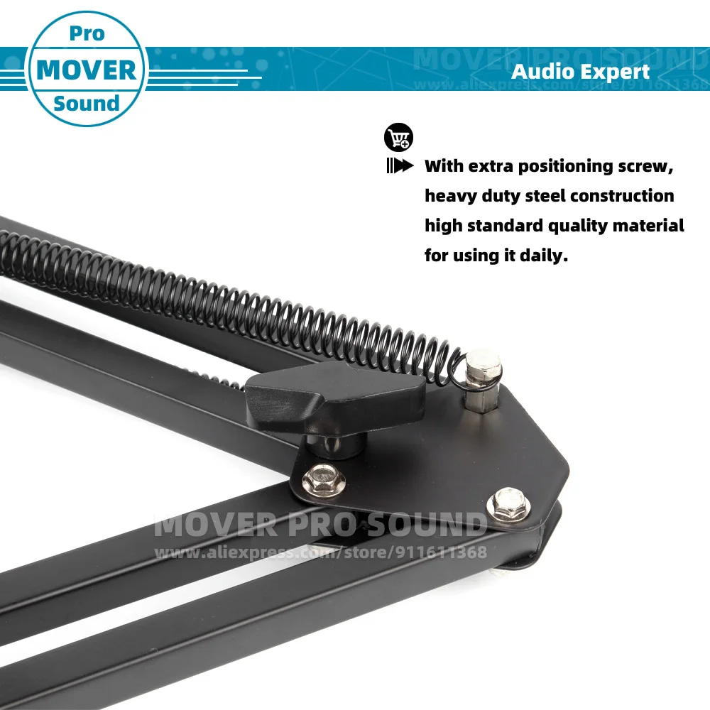 Настольная подвеска ножничная стрела стойка для микрофона SHURE MV7 MV 7 подставка