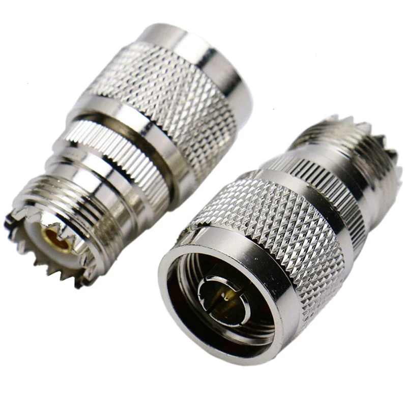 1 шт. N Штекерный центральный разъем для UHF Female SO 239 SO239 Jack RF адаптер