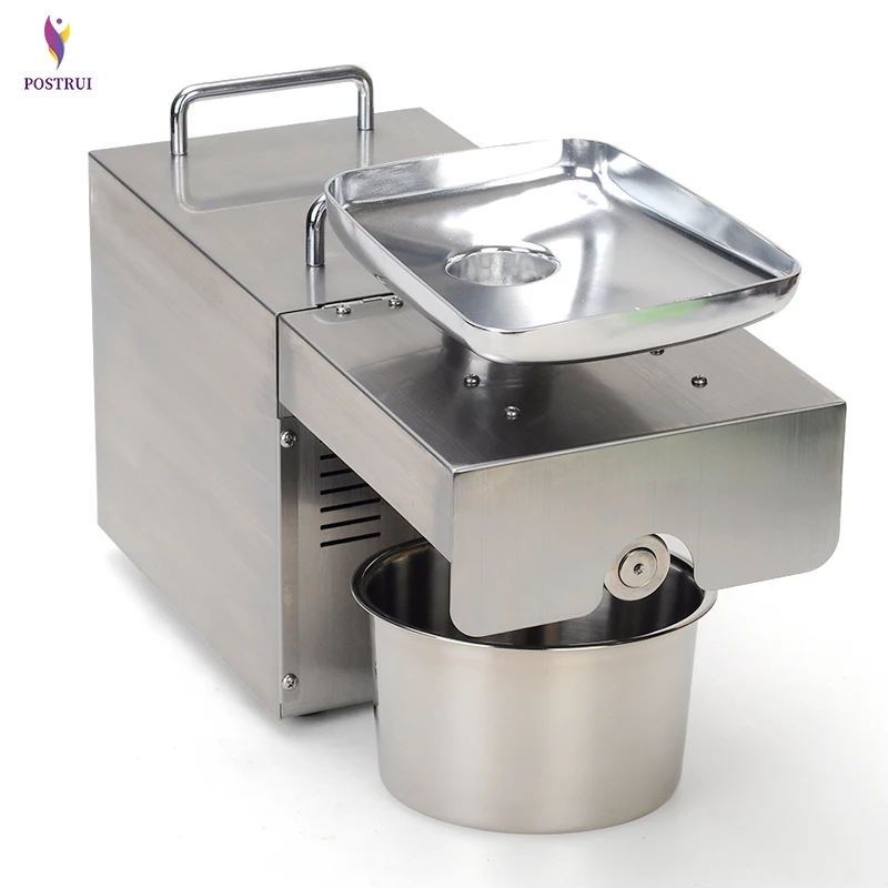 Postrui Fully Automatic Small Medium Household/Commercial Stainless Steel Double-Press Electric Intelligent Oil Press STB-505 |