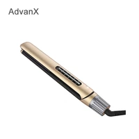 hair straightener of advanx can easily change your hair become to straight or curly