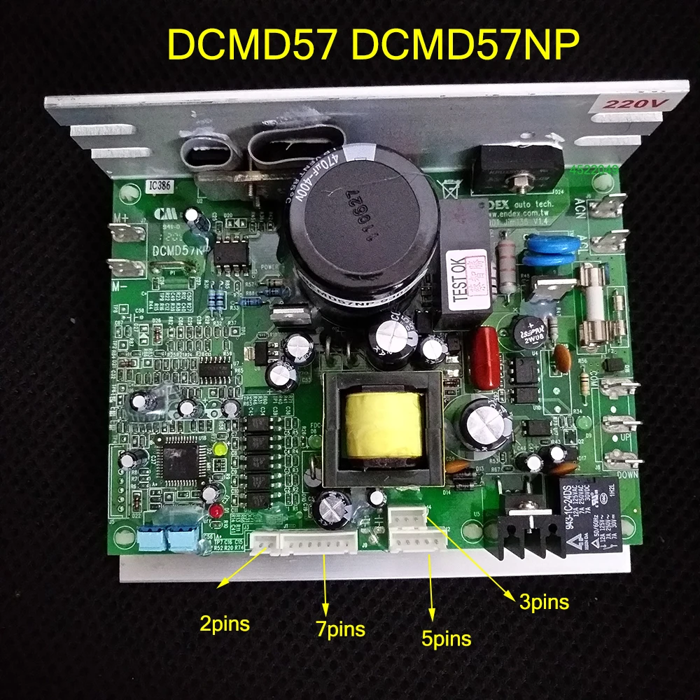 Запасная плата управления скоростью беговой дорожки Endex DCMD57 DCMD57P DCMD57NP для BH и DK