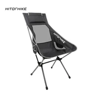 portable moon chair lightweight fishing camping barbecue chair foldable extended hiking seat garden ultra light office household