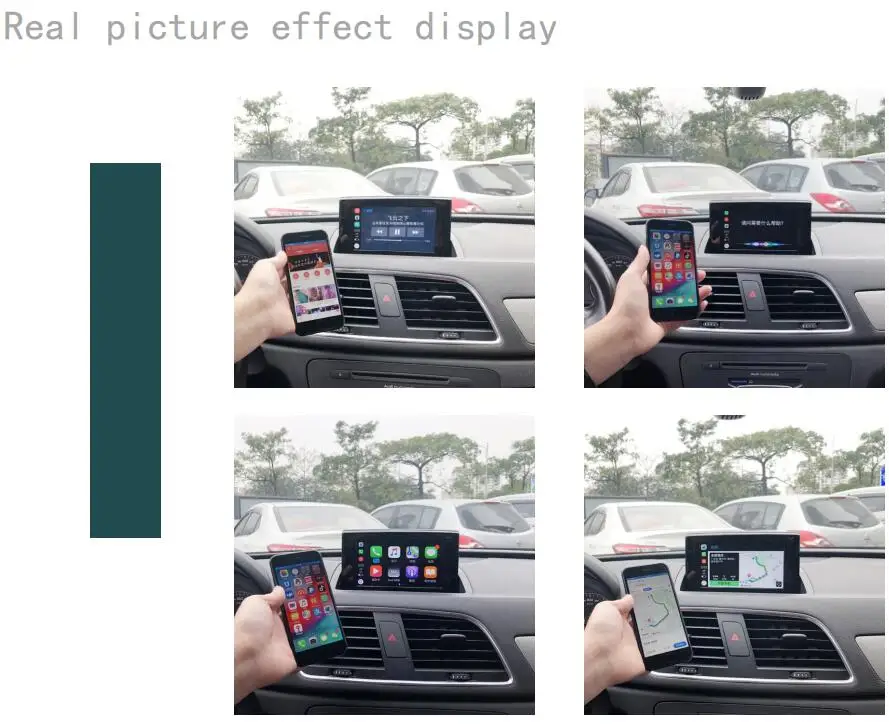 Android Авто IOS автомобиль Apple Airplay Беспроводной CarPlay коробка для Audi A3 A4 A5 A6 Q3 Q5 Q7 экран обновление MMI система