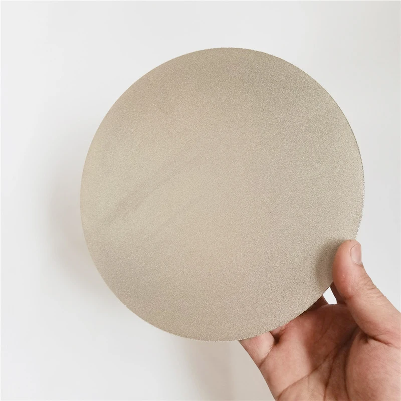 

Imperforate 8 "дюймовый алмазный шлифовальный диск с покрытием без каблука Lap ювелирные инструменты