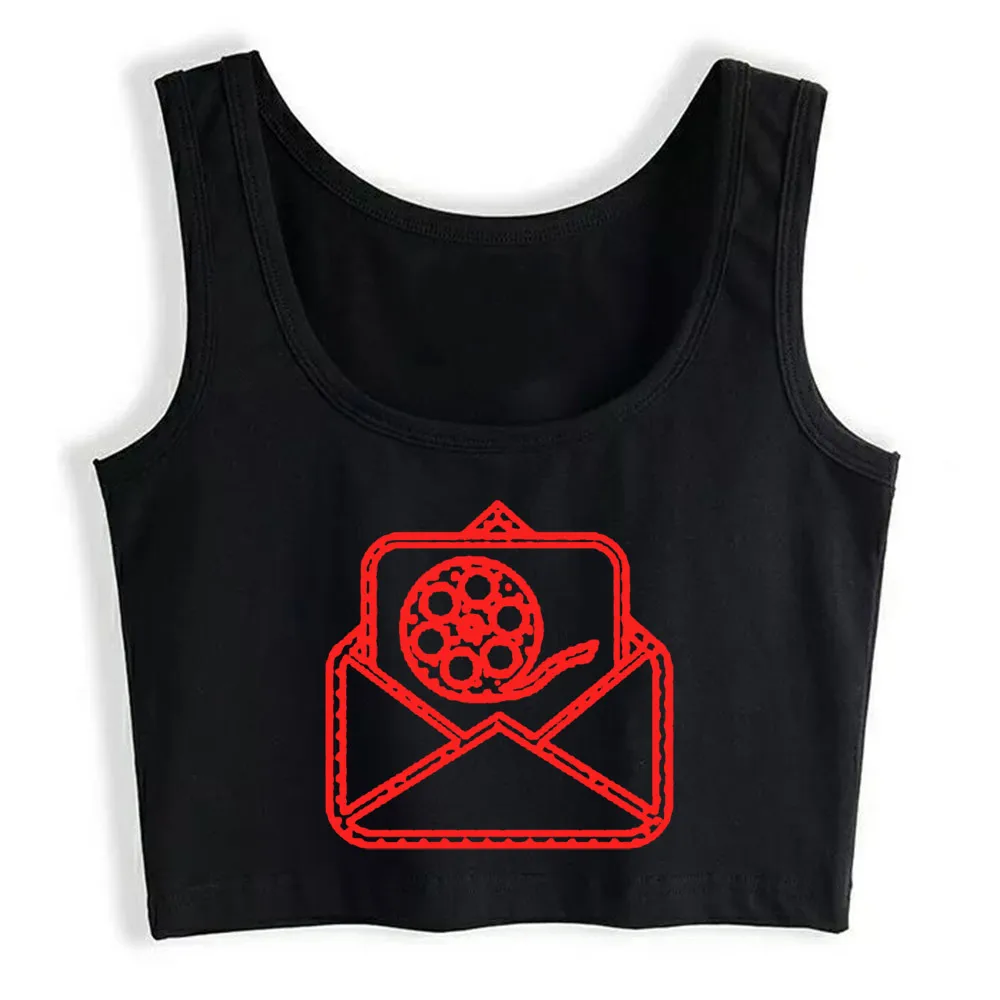 

Crop Top Women Grunge Letter Movie Harajuku Tank Top Women Casual Women Clothes