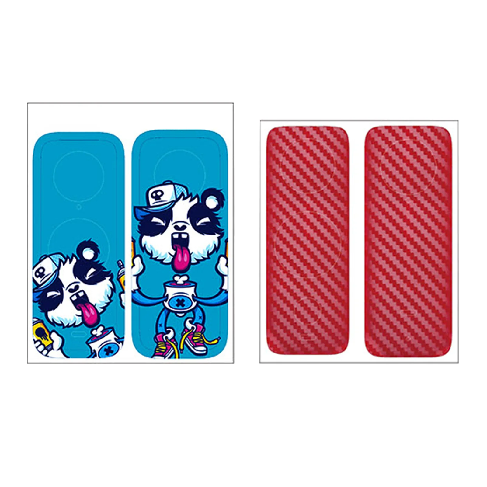 

2 Set Removable DIY Skin Decals Front Rear Waterproof Full Wrap PVC Stickers Fashion Protective Film For Insta360 One X2