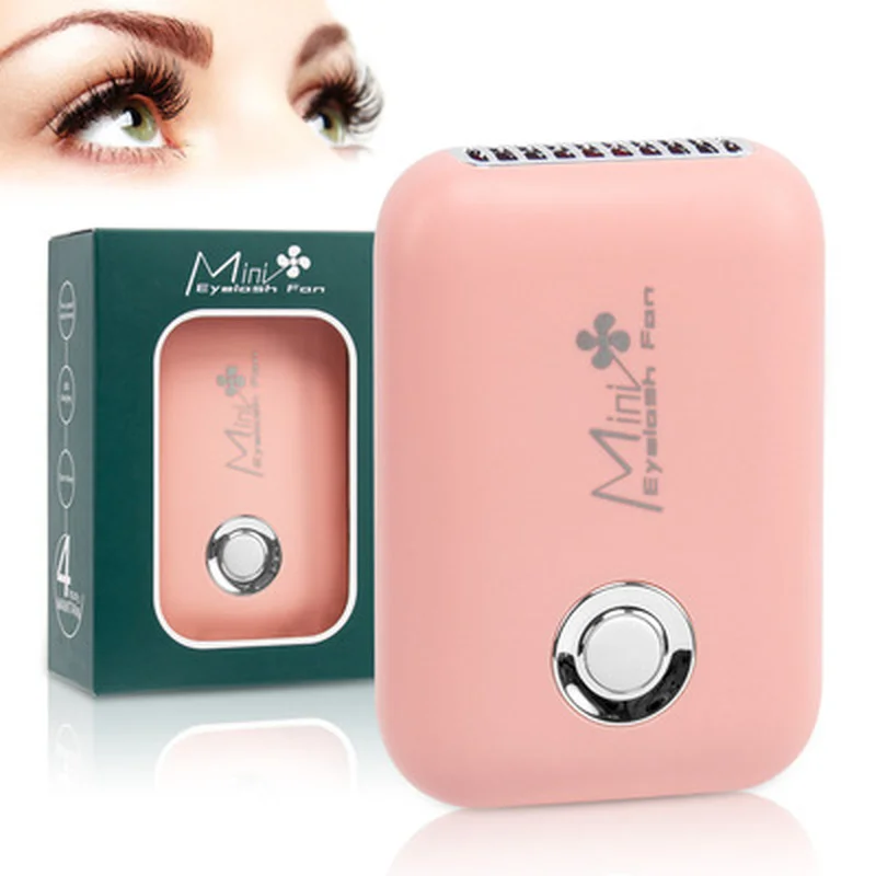 USB Fan Eyelash Dryer Air Blower Glue Fast Dry False Eye Lash Extension Mascara Makeup Tools Grafted Eyelashes Accessories | Красота и