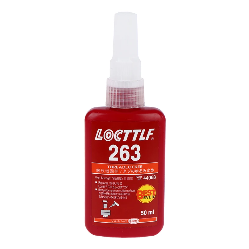 

263 1Pcs Glue Threadlocker Anaerobic Adhesive Glue Anti-Corrosion Thread Locker Retainer Screw Locking Glue 10ml