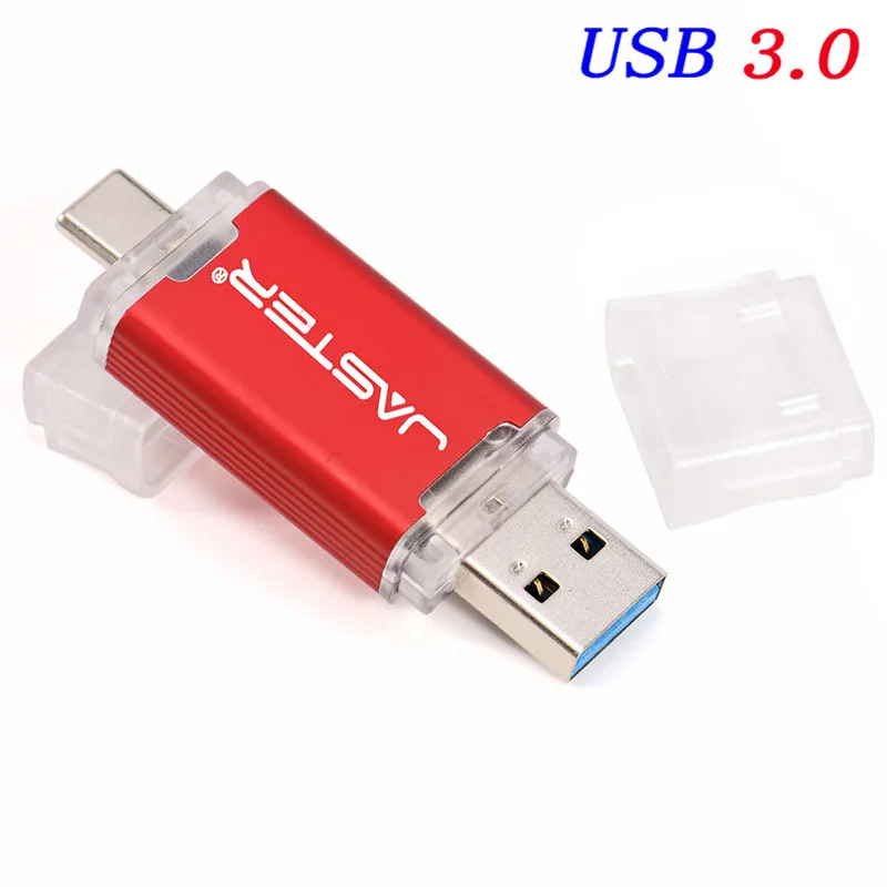 red SHANDIAN Werkelijke емкость USB 3,0 type-C usb флеш-накопитель 68 ГБ/32 ГБ/16 ГБ/8 ГБ флэш-накопитель - Цвет: red