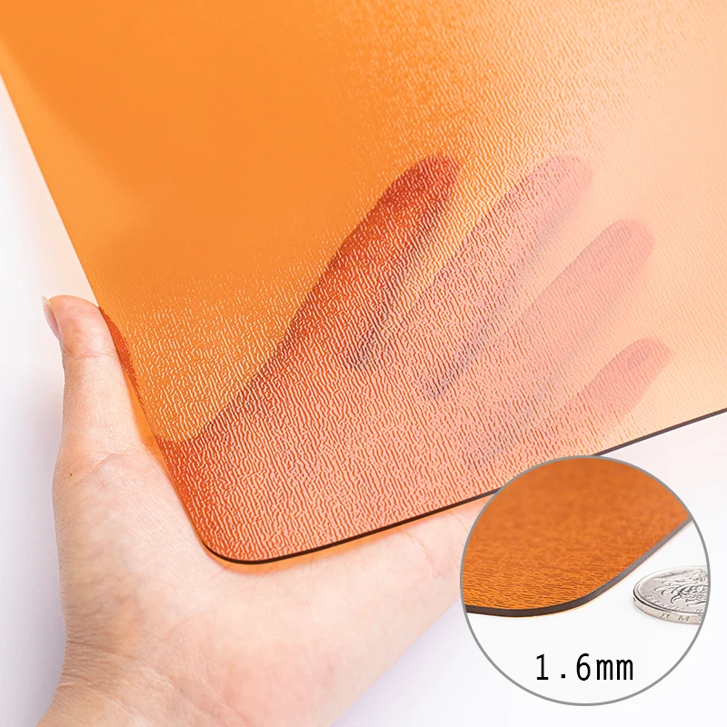 1.6mm coffee matte Медленное дерево, мягкая стеклянная скатерть, Прозрачная ПВХ, настольная, водонепроницаемая, маслостойкая, для кухни, столовой, коврик 1,3 мм, 1,6 мм, 2 мм, 3 мм - Цвет: 1.6mm coffee matte