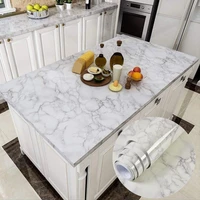 marble peel and stick pvc wallpapers diy self adhesive waterproof wall stickers kitchen cabinets renovation sticky paper decals