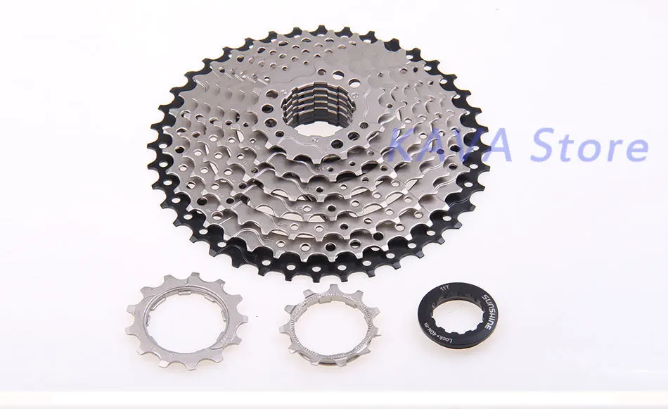 SUNSHINE 9 S 11-40T свободные колеса MTB велосипед маховик 9 скоростей кассета маховик 11-40T совместим с частями SHIMANO M390 M3000
