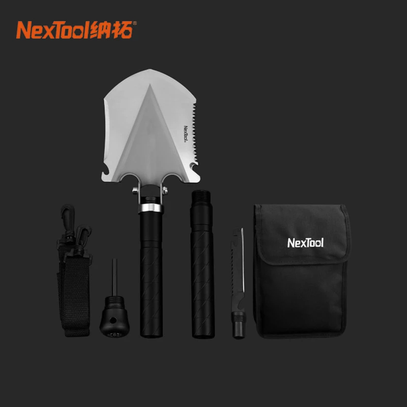 Складная лопата Nextool для выживания многофункциональный инструмент самообороны с