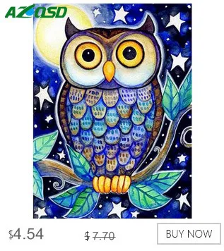 AZQSD 5D DIY Diamond Painting Snowman Full Kit Square Drilling Picture Of Rhinestones Cartoon Diamond Embroidery Home Decortion