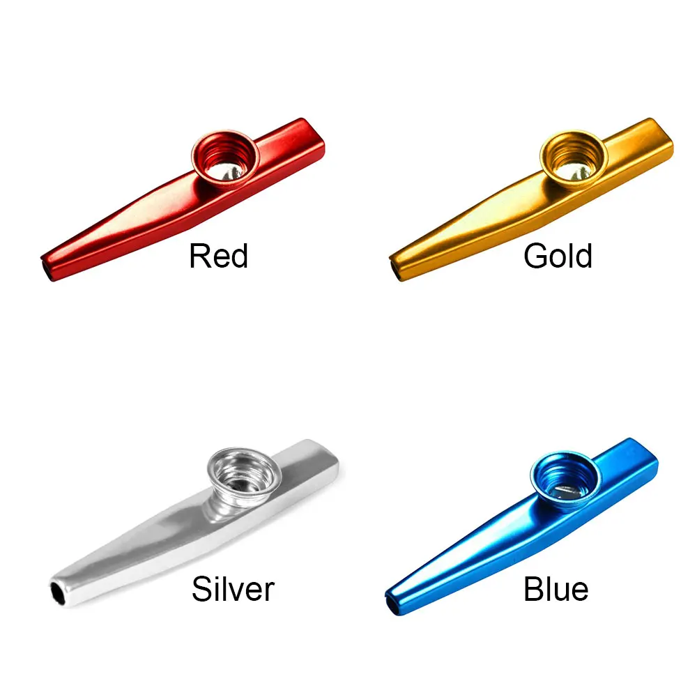 Флейта гитара Instrume Starter Toy kazoo алюминиевый сплав Удобный прочный простой