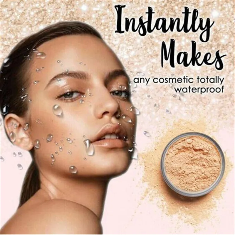 Рассыпчатая пудра для лица 1 шт. косметическая женщин с контролем жирности