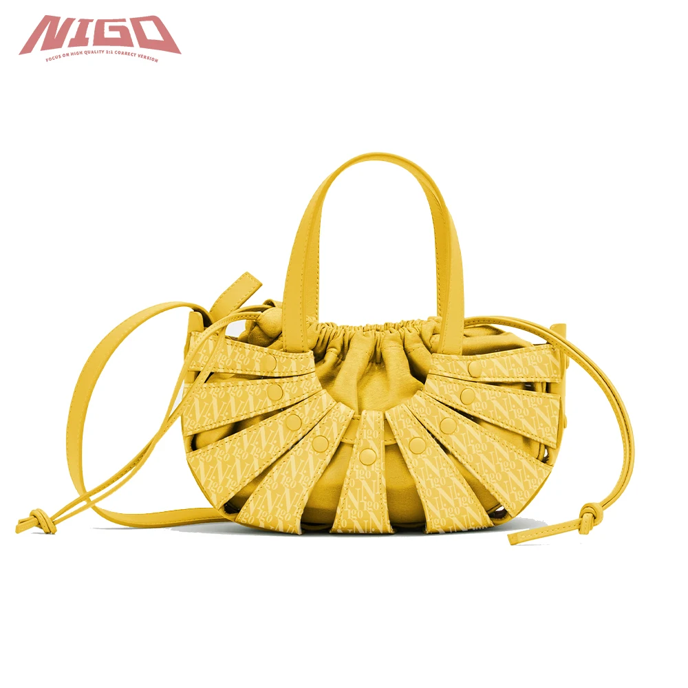 

NIGO Ms 21ss женская сумка-тоут с перфорацией, сумки # nigo55889