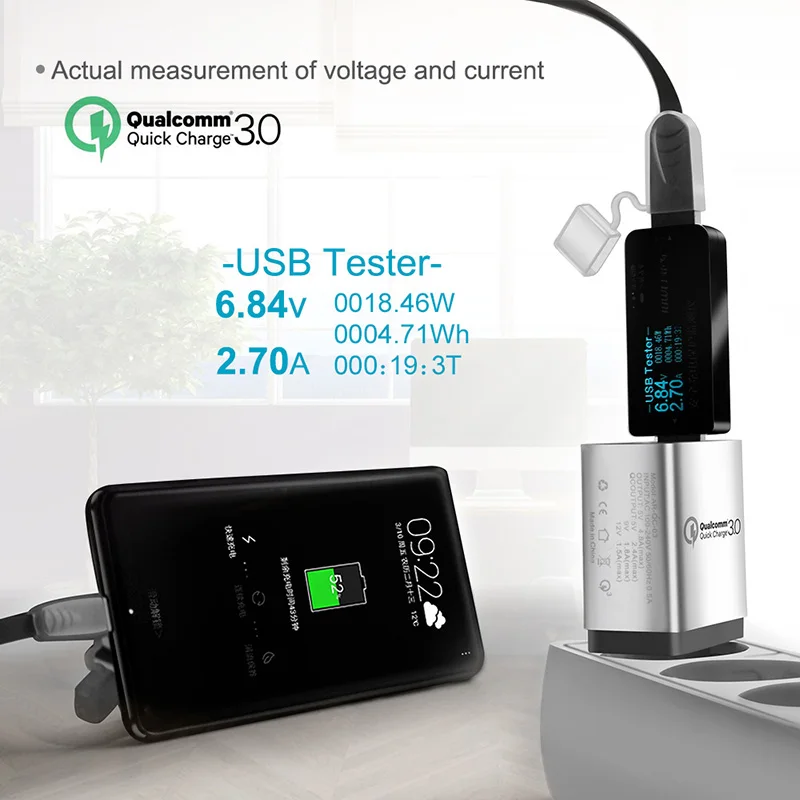Зарядное устройство Cafele QC 3 0 с USB-портом и поддержкой быстрой зарядки 18 Вт |