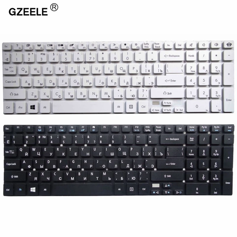 Русская клавиатура GZEELE для Packard Bell EasyNote TV11 TS11 LV11 LS11 P7YS0 P5WS0 TS13SB TS44SB TSX66HR TSX62HR TV11C