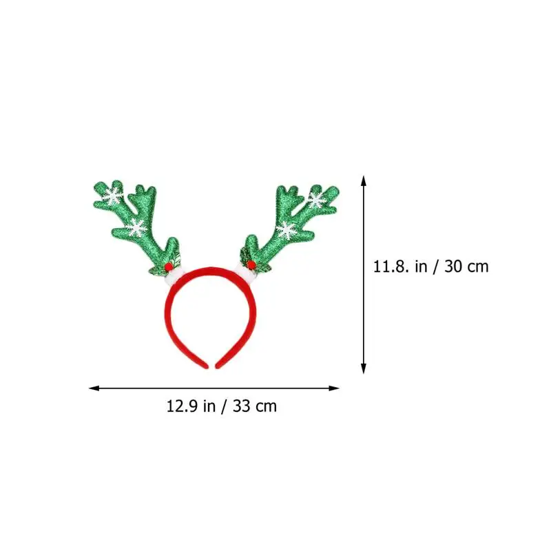 

3Pcs Xmas Hair Wear Creative Hair Clasp Party Headband for Xmas Party