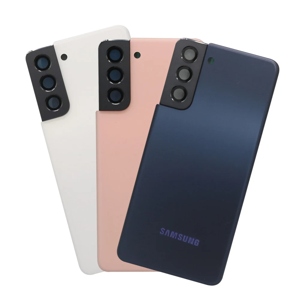 

For Samsung Galaxy S21/S21 Plus S21+/S21 Ultra Battery Back Cover Door Rear Glass Housing Case Camera Lens Frame Adhesive