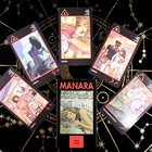 Эротический Таро манара, карты 22 мажора, Аркана 56 младших Аркана, инструкции по усвоению, 78 карт, Таро-колода на пяти языках, волшебная игра