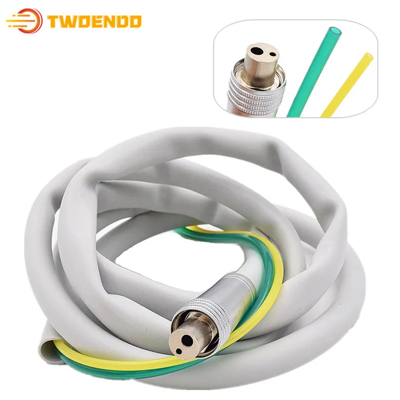 Стоматологический шланг с 2 отверстиями трубчатый кабель наконечник силиконовая