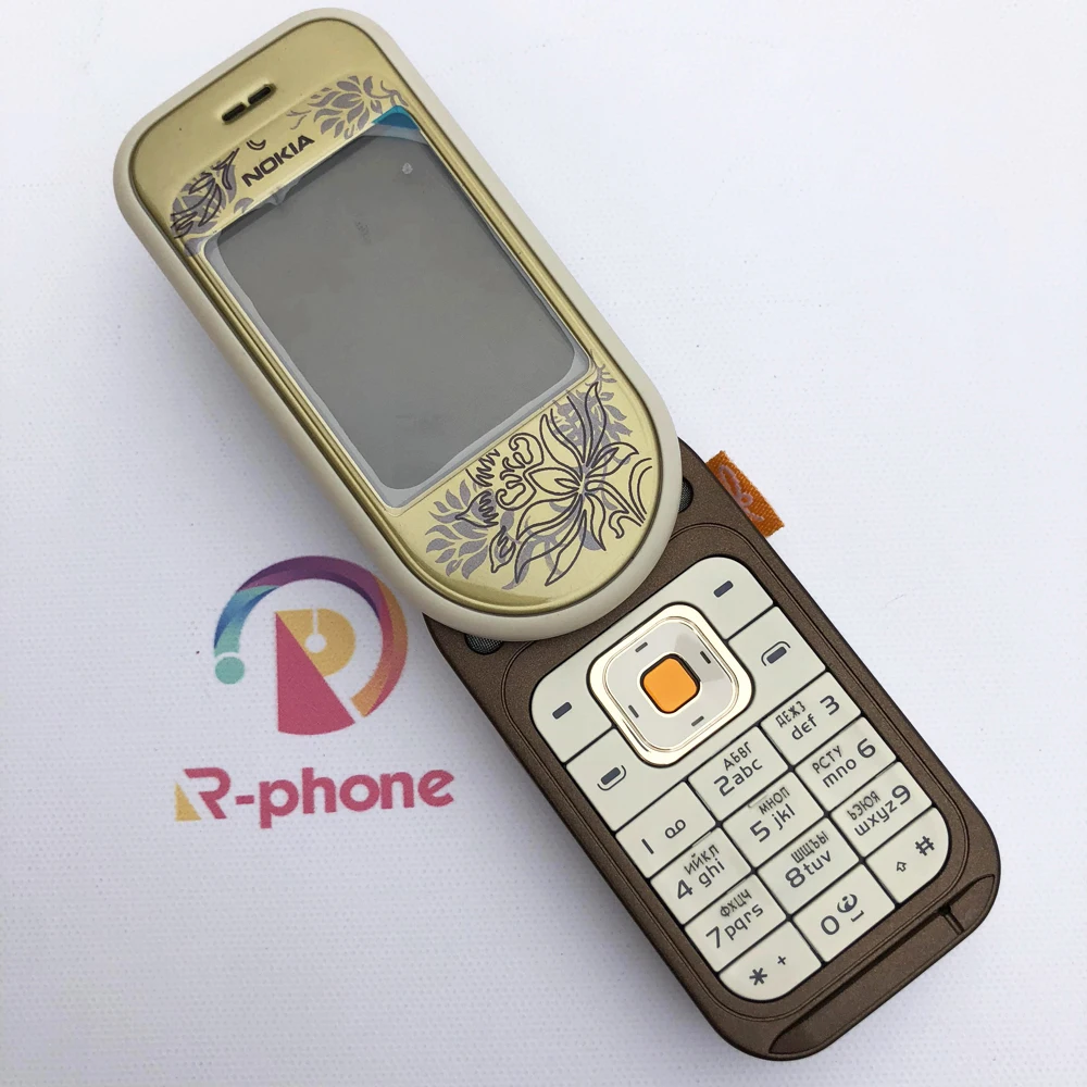 NOKIA 7373 мобильный телефон 2G трехдиапазонный русская клавиатура разблокирована